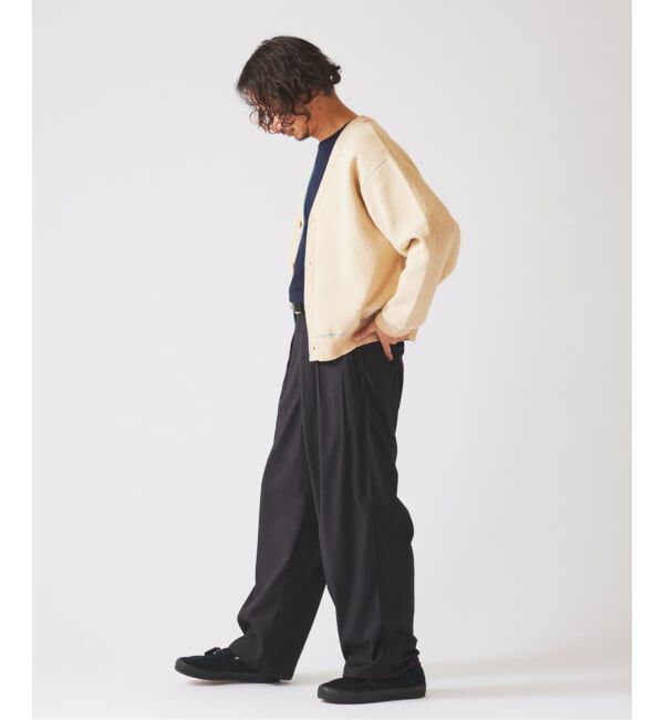 JOURNAL STANDARD relume「ドライタッチ ブークレ Vネック カーディガン」|カーディガン|