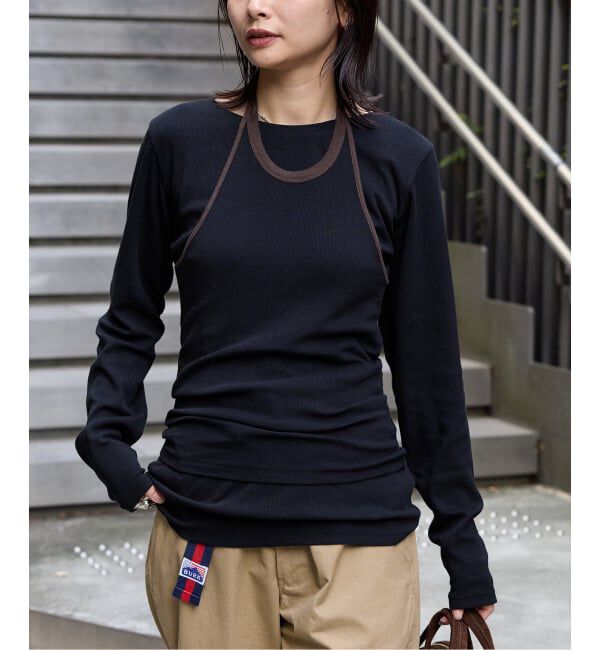 JOURNAL STANDARD「《追加3》ベアテレココンパクトプルオーバー」|Tシャツ・カットソー|