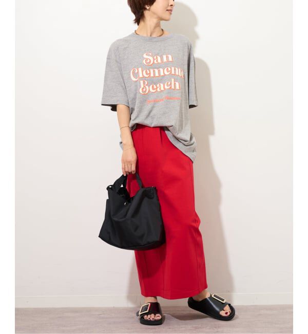 JOURNAL STANDARD relume「《追加》ストレッチポンチIラインスカート」|スカート|