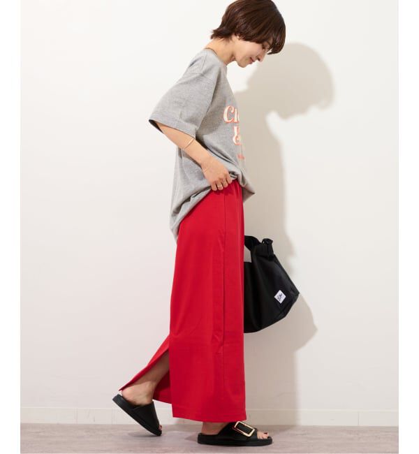 JOURNAL STANDARD relume「《追加》ストレッチポンチIラインスカート」|スカート|