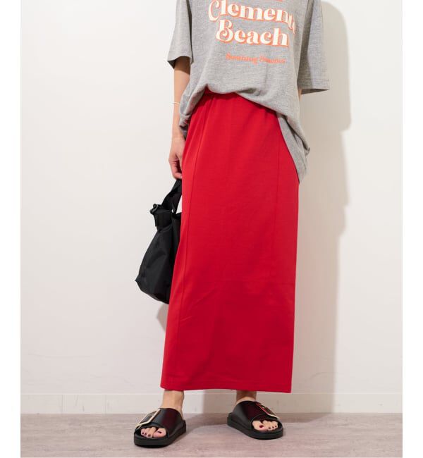 JOURNAL STANDARD relume「《追加》ストレッチポンチIラインスカート」|スカート|