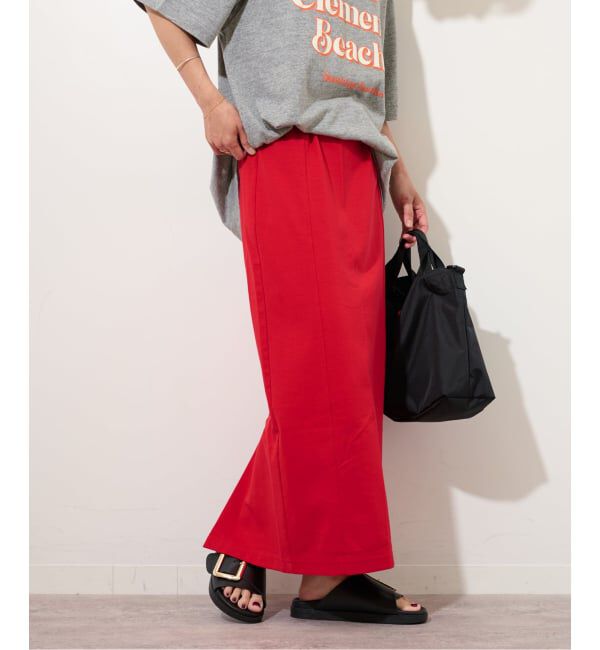 JOURNAL STANDARD relume「《追加》ストレッチポンチIラインスカート」|スカート|