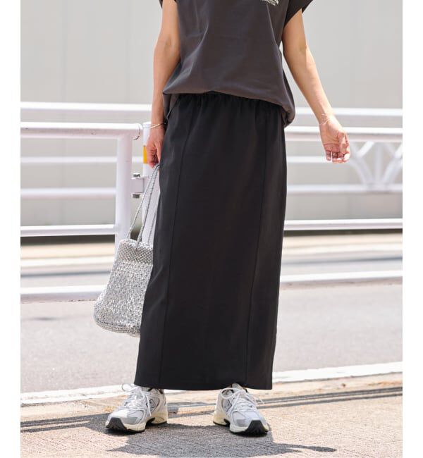 JOURNAL STANDARD relume「《追加》ストレッチポンチIラインスカート」|スカート|