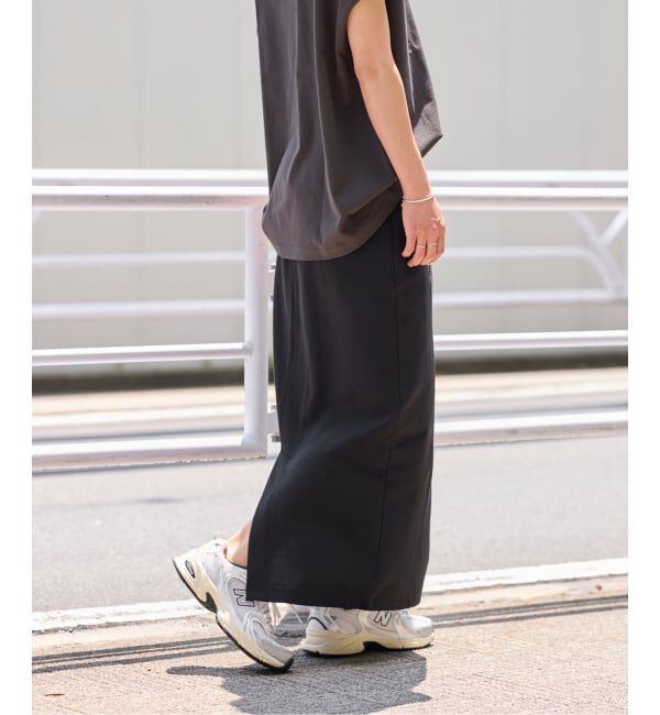 JOURNAL STANDARD relume「《追加》ストレッチポンチIラインスカート」|スカート|
