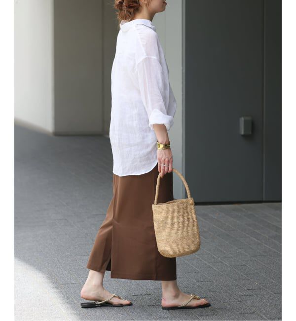 JOURNAL STANDARD relume「《追加》ストレッチポンチIラインスカート」|スカート|