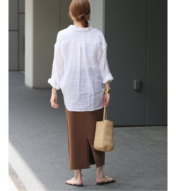 JOURNAL STANDARD relume「《追加》ストレッチポンチIラインスカート」|スカート|