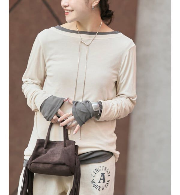 JOURNAL STANDARD「フィブリルフライス2WAYロングスリーブ」|Tシャツ・カットソー|
