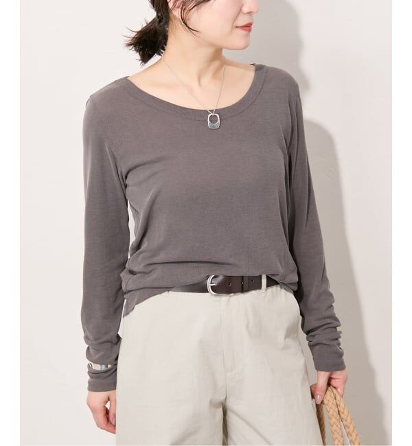 JOURNAL STANDARD「フィブリルフライス2WAYロングスリーブ」|Tシャツ・カットソー|