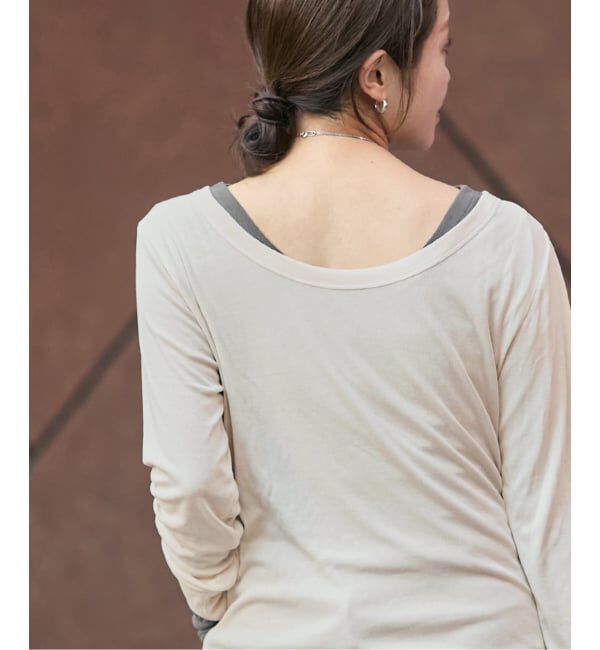 JOURNAL STANDARD「フィブリルフライス2WAYロングスリーブ」|Tシャツ・カットソー|ホワイト B