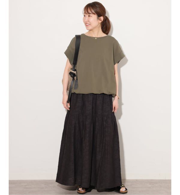 JOURNAL STANDARD relume「《予約》コットンドロップショルダー ドロストT」|Tシャツ・カットソー|