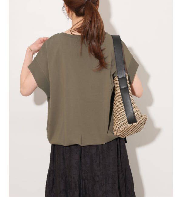 JOURNAL STANDARD relume「《予約》コットンドロップショルダー ドロストT」|Tシャツ・カットソー|