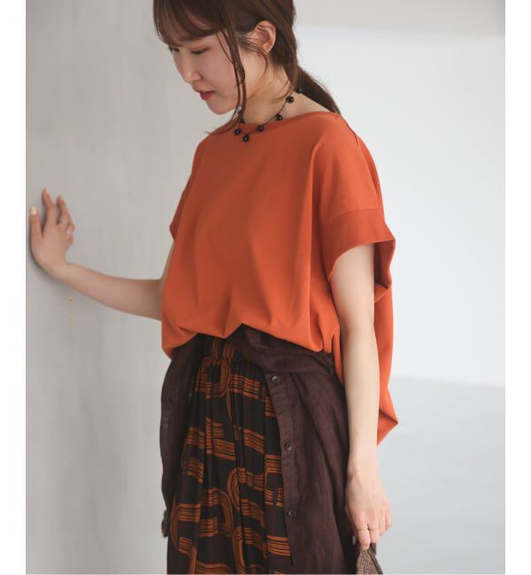 JOURNAL STANDARD relume「《予約》コットンドロップショルダー ドロストT」|Tシャツ・カットソー|