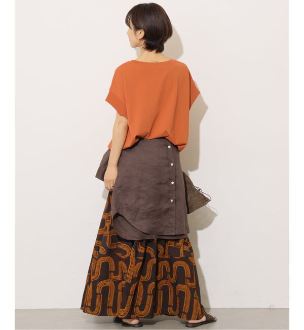 JOURNAL STANDARD relume「《予約》コットンドロップショルダー ドロストT」|Tシャツ・カットソー|