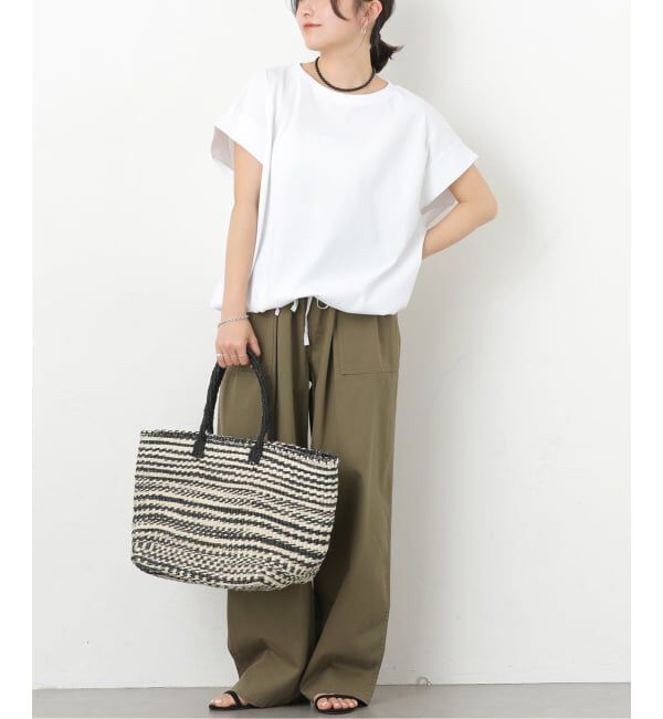 JOURNAL STANDARD relume「《予約》コットンドロップショルダー ドロストT」|Tシャツ・カットソー|