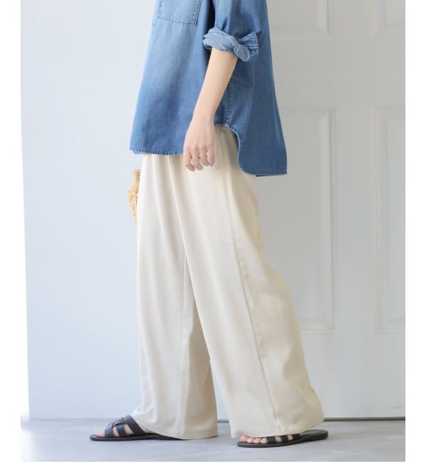 JOURNAL STANDARD relume「《追加2》サテンベイカーパンツ」|その他|