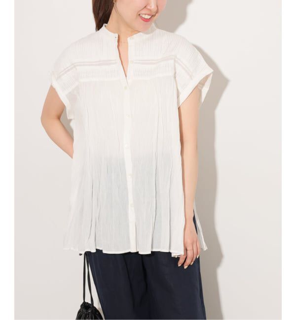 JOURNAL STANDARD relume「コットンボイルクリンクルピンタックフレンチ」|シャツ・ブラウス|