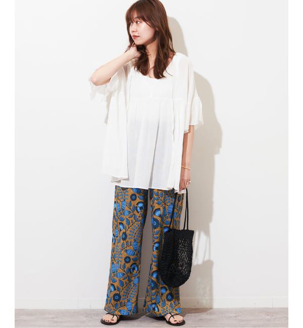 JOURNAL STANDARD relume「《WEB限定追加》アフリカンフラワープリントパンツ」|その他|