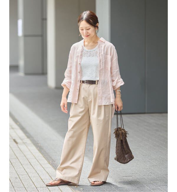 JOURNAL STANDARD「《予約》ストレッチフラワーレースタンク」|Tシャツ・カットソー|