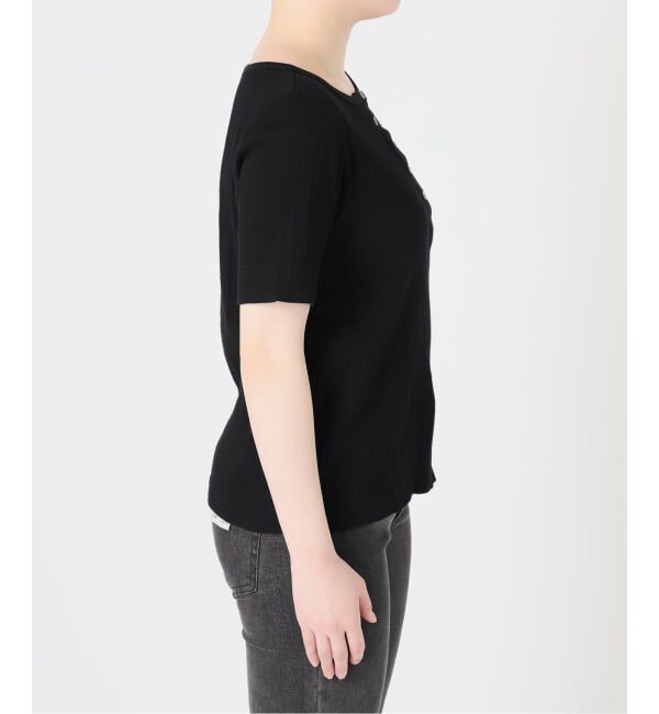 JOURNAL STANDARD relume「《予約》ヘンリーネックランダムリブTシャツ」|Tシャツ・カットソー|