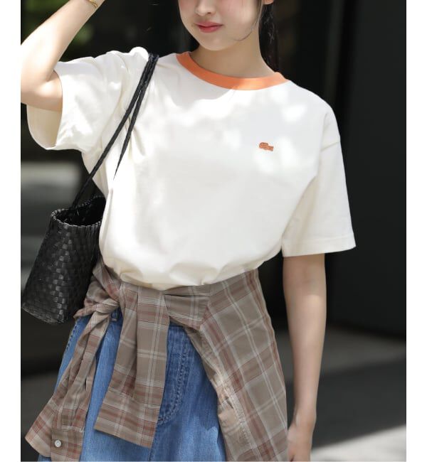 JOURNAL STANDARD relume「《追加予約》別注【LACOSTE/ラコステ】リンガーTシャツ」|Tシャツ・カットソー|