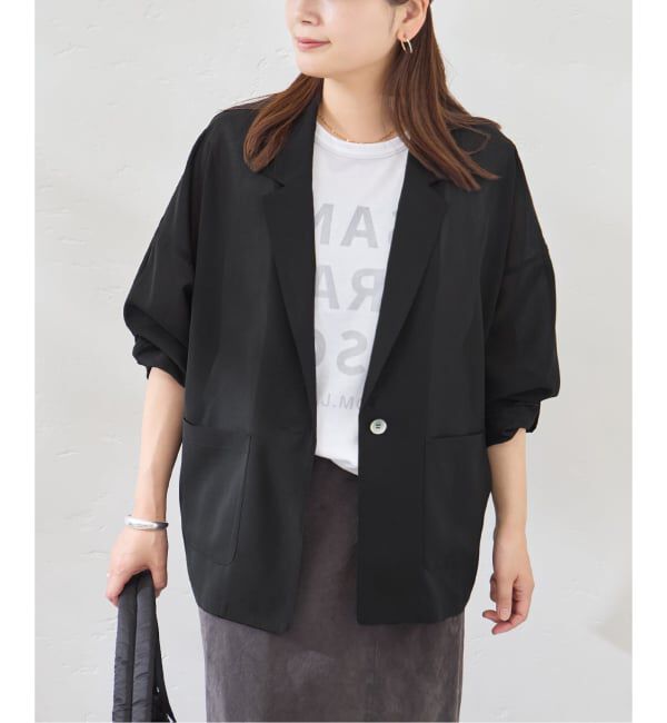 JOURNAL STANDARD「《予約》シアートロ ジャケット」|テーラードジャケット|ブラック