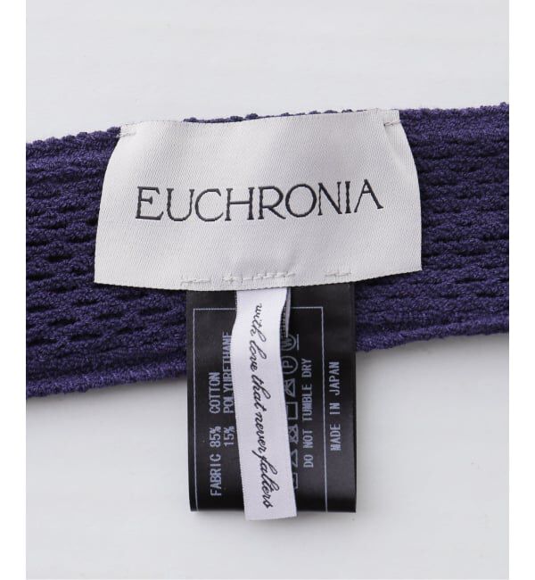 JOURNAL STANDARD「【EUCHRONIA/ユークロニア】 Stretch lace short Tops」|ニット・セーター|