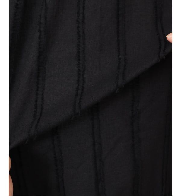 journal standard luxe「《予約》ドビーストライプ ギャザードルマンワンピース」|ワンピース|
