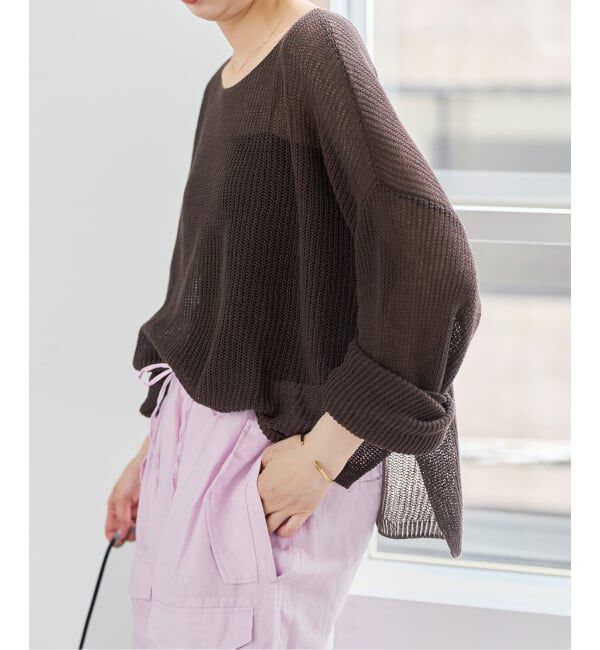 Spick and Span「ルーズニットプルオーバー」|ニット・セーター|