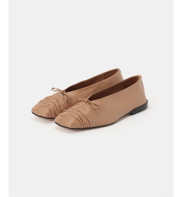 GRISE「JVAM/ジェイヴィエーエム CARIN GATHER FLAT」|その他|ベージュ