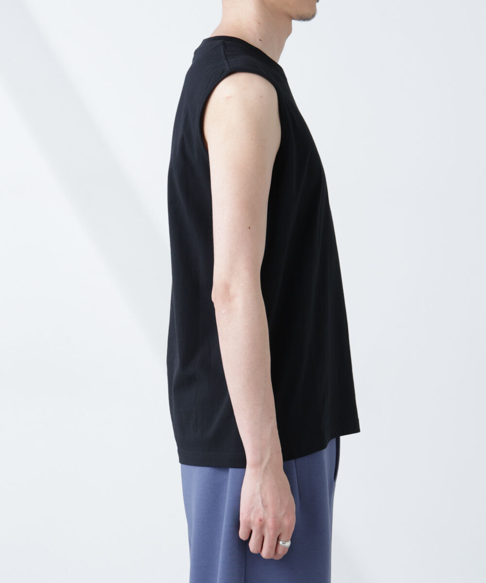 nano･universe「「NJ/CLUB」 ベーシック ノースリーブ」|Tシャツ・カットソー|