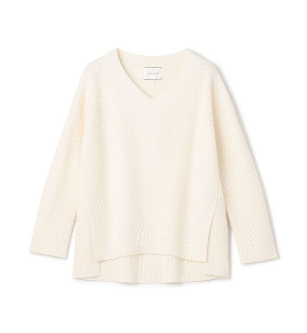 BEIGE,「【S-size】VARENNE / オーバーサイズニット」|ニット・セーター|