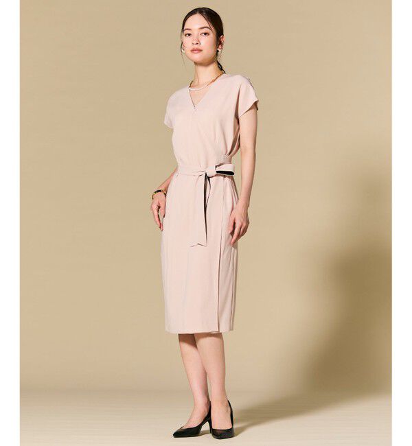 BEIGE,「【セットアップ対応】CINDY / ラップドレス」|ワンピース|