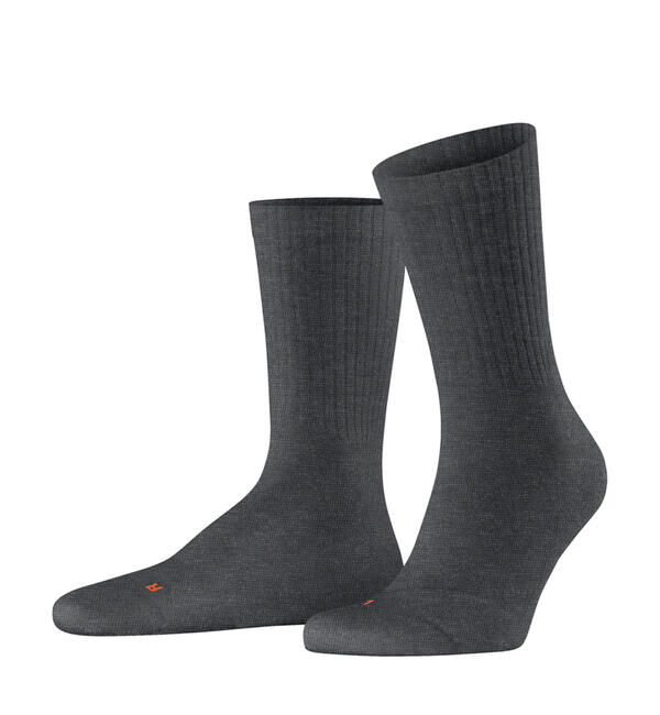 FALKE 「FALKE | 12574 RUN RIB CREW SOCKS MEN」|ソックス|DKGREY