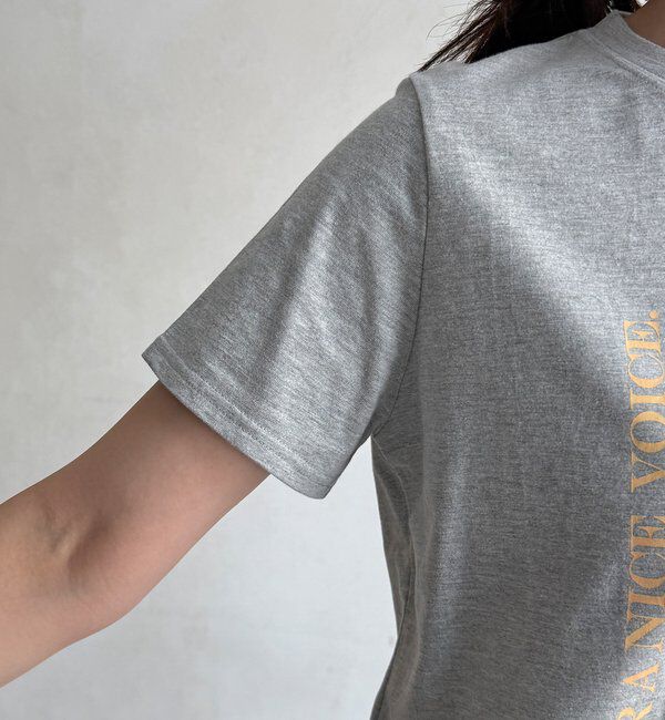  「【WEB限定】シルバープリントTEE」|Tシャツ・カットソー|