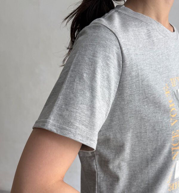  「【WEB限定】シルバープリントTEE」|Tシャツ・カットソー|