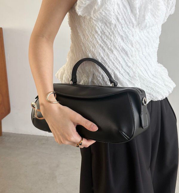  「【上品見え◎】ミニマルトップハンドルBAG」|トートバッグ|