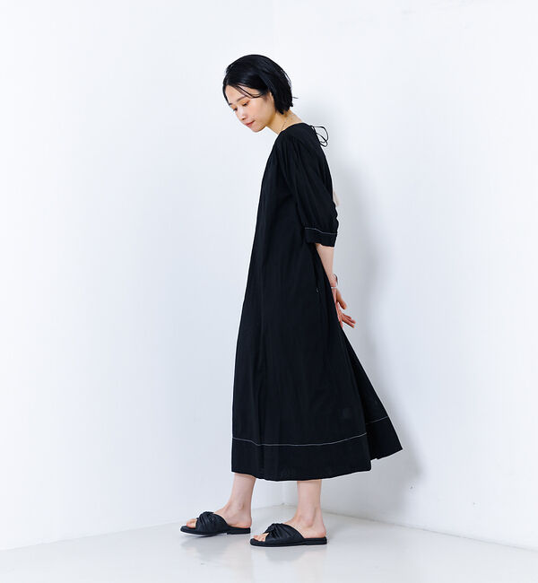 collex「コットンボイルバックスリットワンピース」|ワンピース|