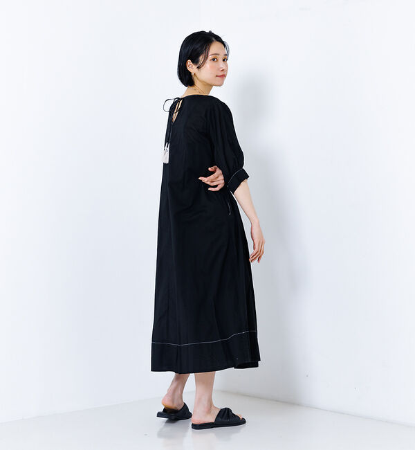 collex「コットンボイルバックスリットワンピース」|ワンピース|