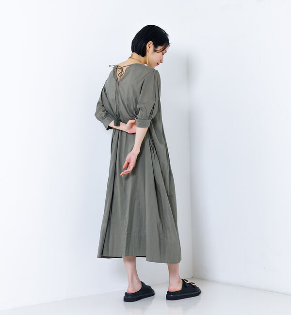 collex「コットンボイルバックスリットワンピース」|ワンピース|