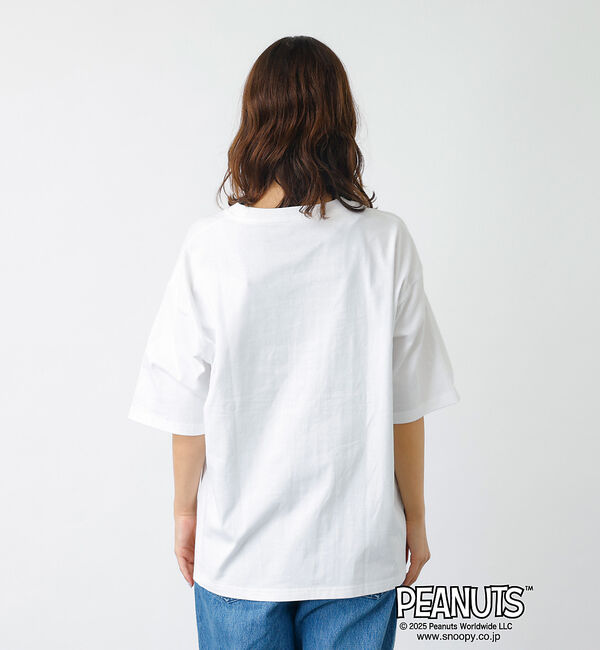 Rouge vif「【JOHNBULL/ジョンブル】PEANUTS プリントTシャツ / スヌーピー」|Tシャツ・カットソー|