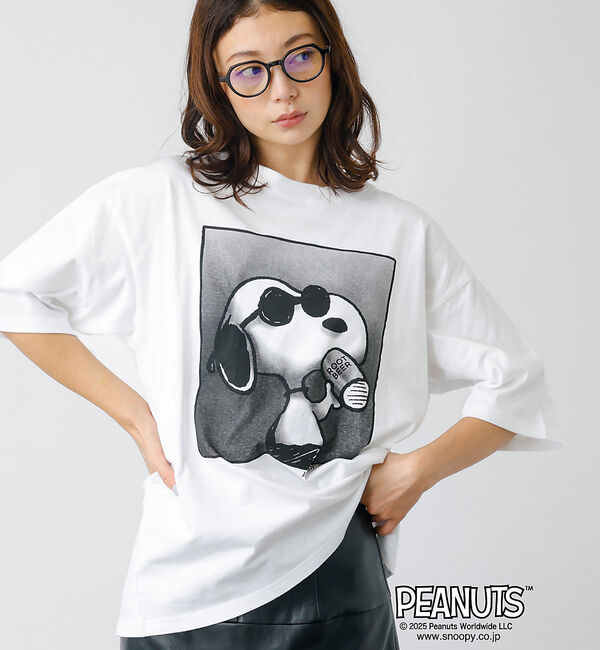 Rouge vif「【JOHNBULL/ジョンブル】PEANUTS プリントTシャツ / スヌーピー」|Tシャツ・カットソー|その他7