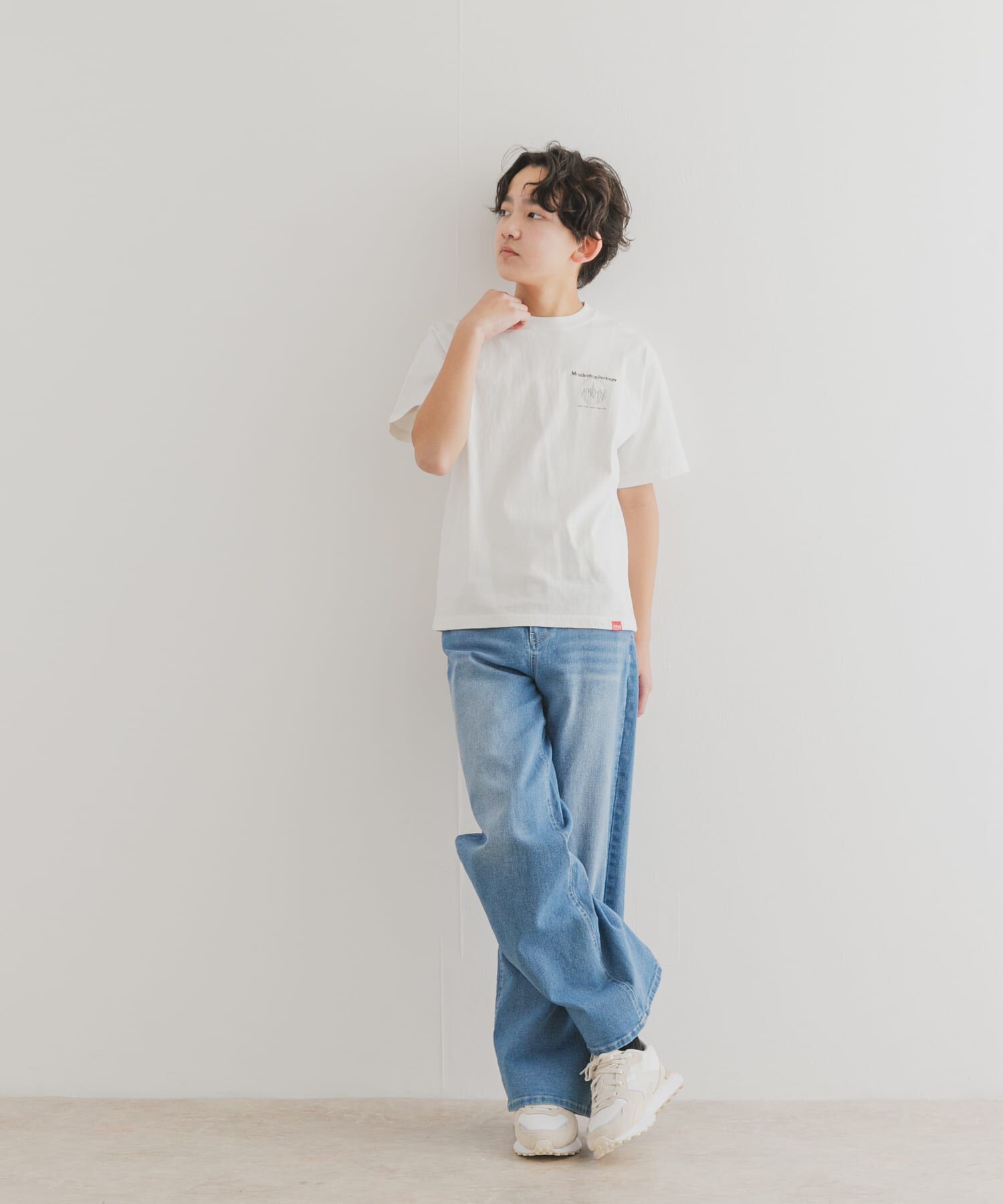 URBAN RESEARCH DOORS「『親子リンク/別注』MANHATTAN PORTAGE&times;DOORS　1ポイントプリントT(KIDS)」|その他|