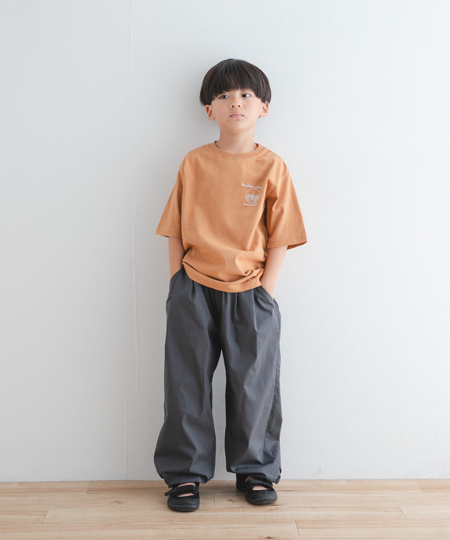 URBAN RESEARCH DOORS「『親子リンク/別注』MANHATTAN PORTAGE&times;DOORS　1ポイントプリントT(KIDS)」|その他|