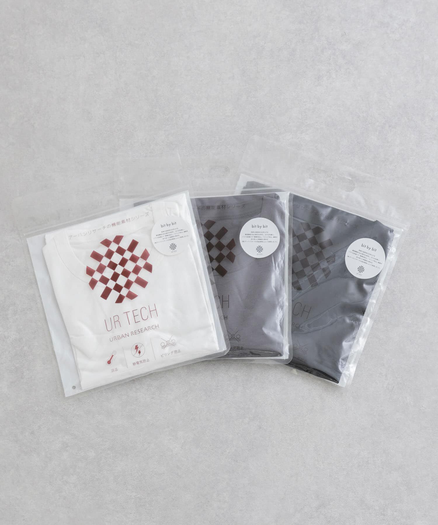 URBAN RESEARCH「『UR TECH』クルーネックTシャツ」|Tシャツ・カットソー|