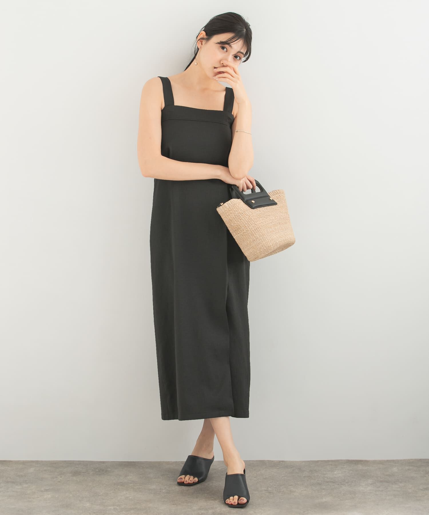 URBAN RESEARCH ROSSO「2WAYストレートベアワンピース」|ワンピース|