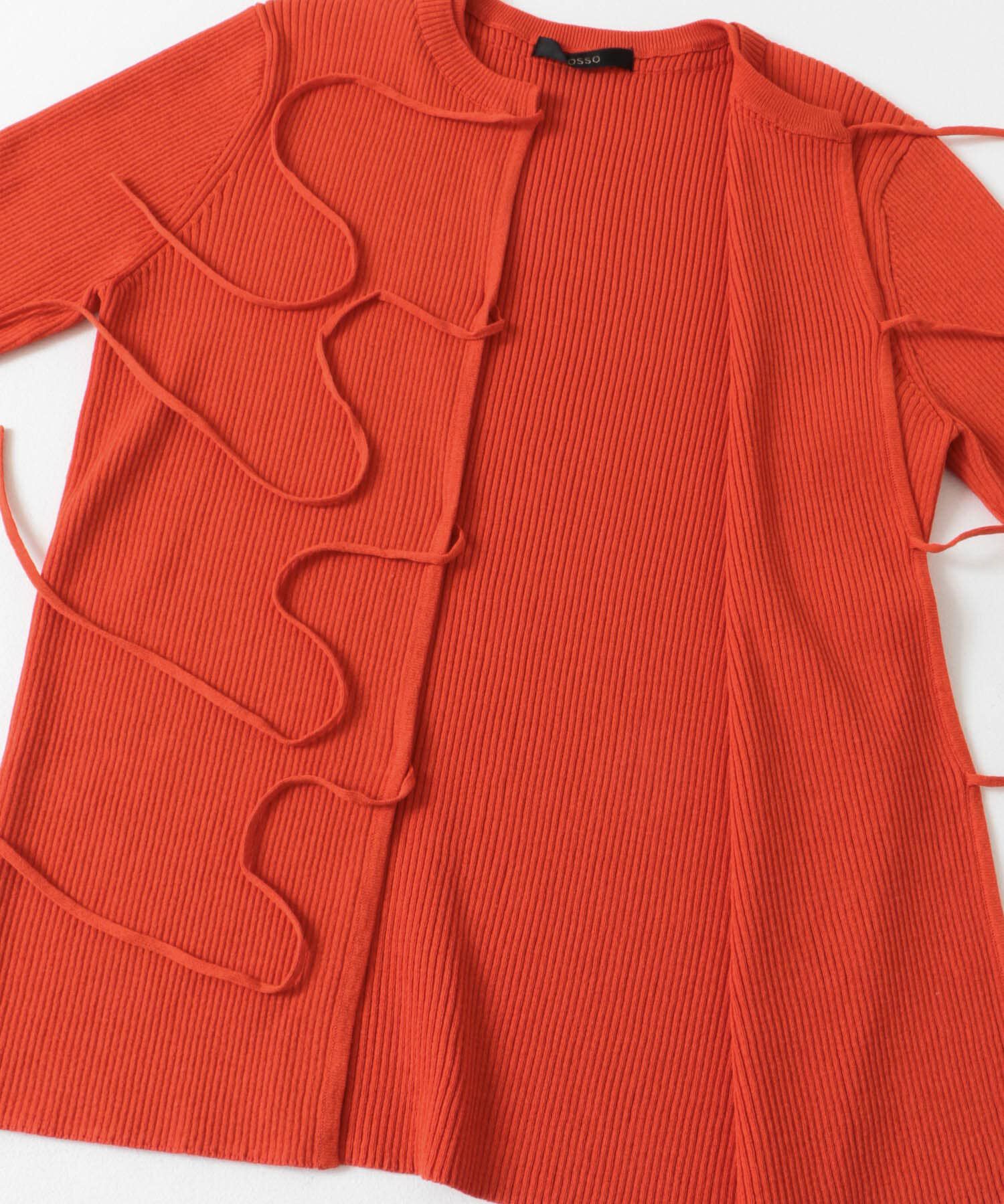 URBAN RESEARCH ROSSO「リボンデザインカーディガン」|カーディガン|