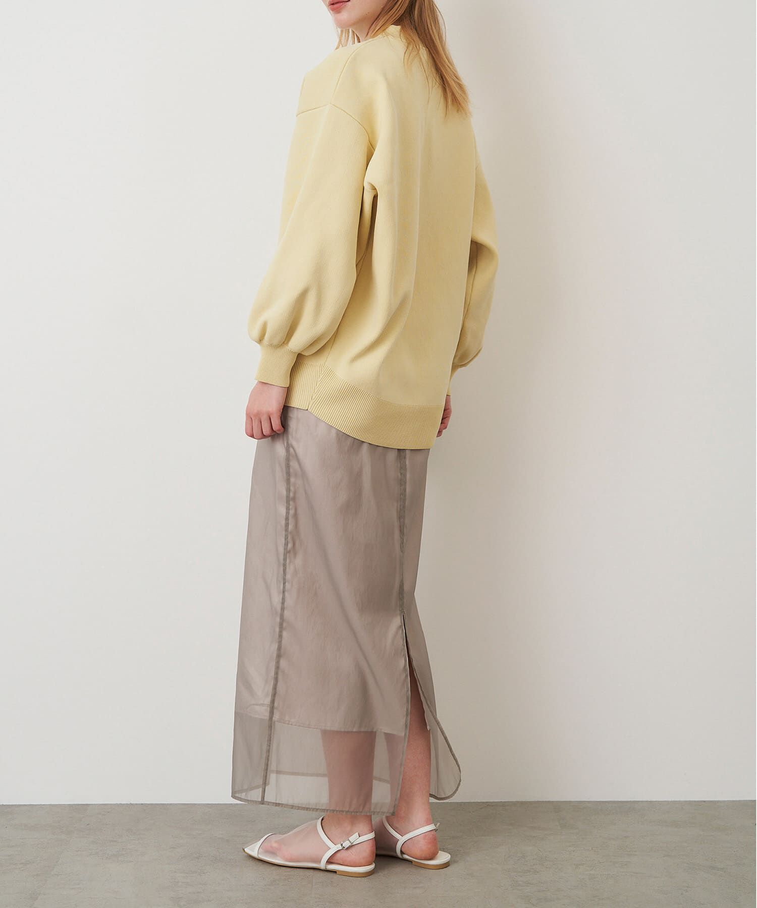 URBAN RESEARCH ROSSO「ELENDEEK　FORM SLEEVE OVER KNIT」|ニット・セーター|