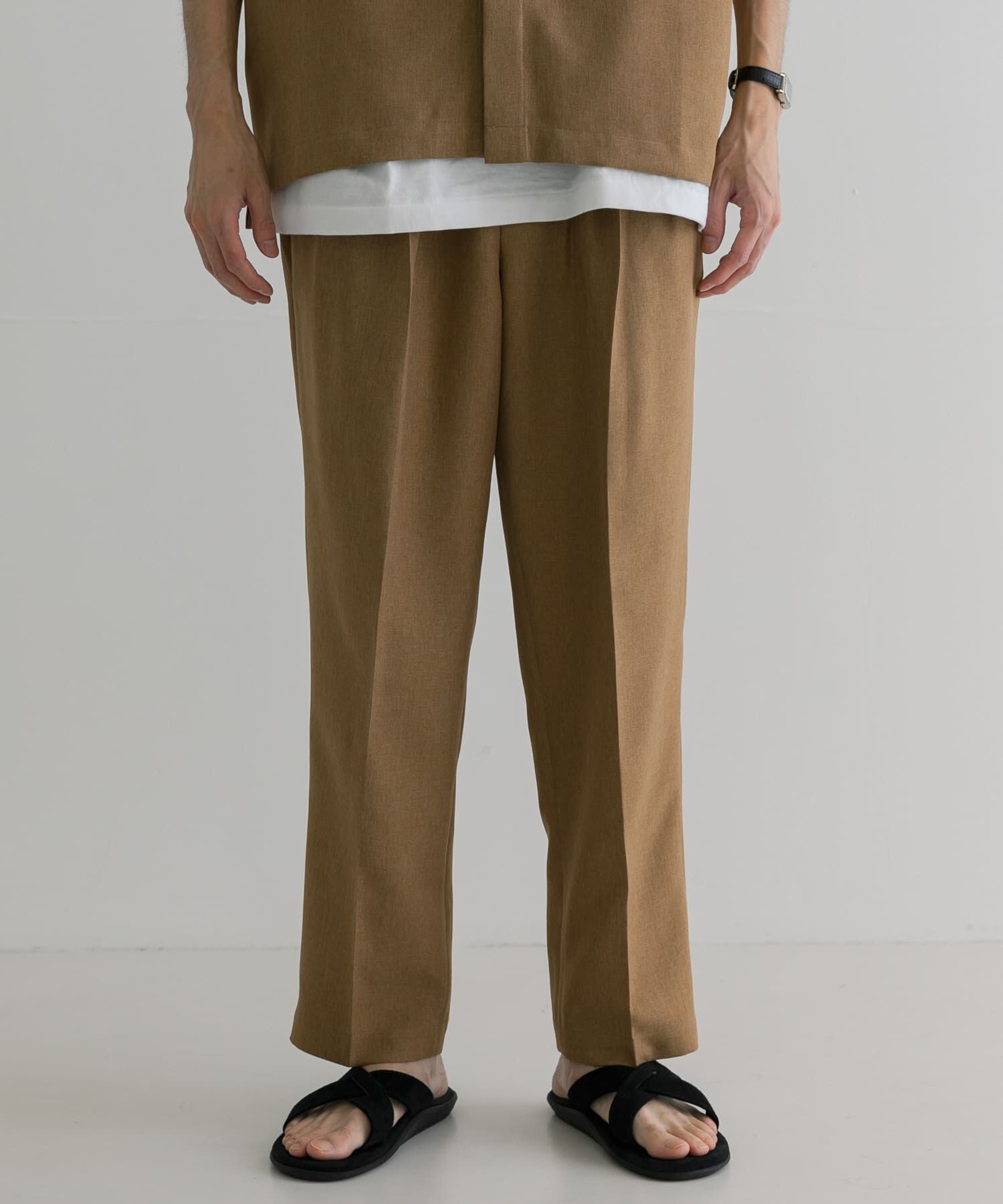 URBAN RESEARCH「URBAN RESEARCH iD　LINEN LIKE EASY PANTS」|その他|