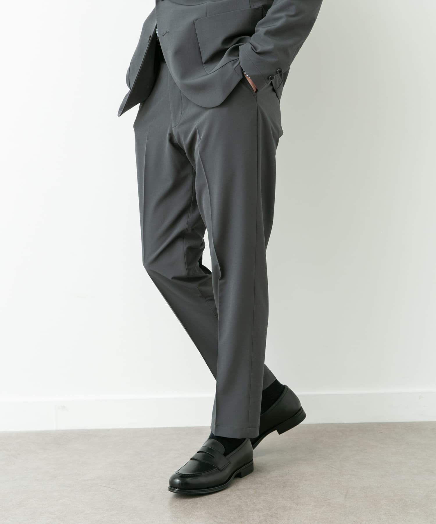 URBAN RESEARCH DOORS「LIFE STYLE TAILOR　4WAYストレッチコンフォータブルパンツ」|スラックス|