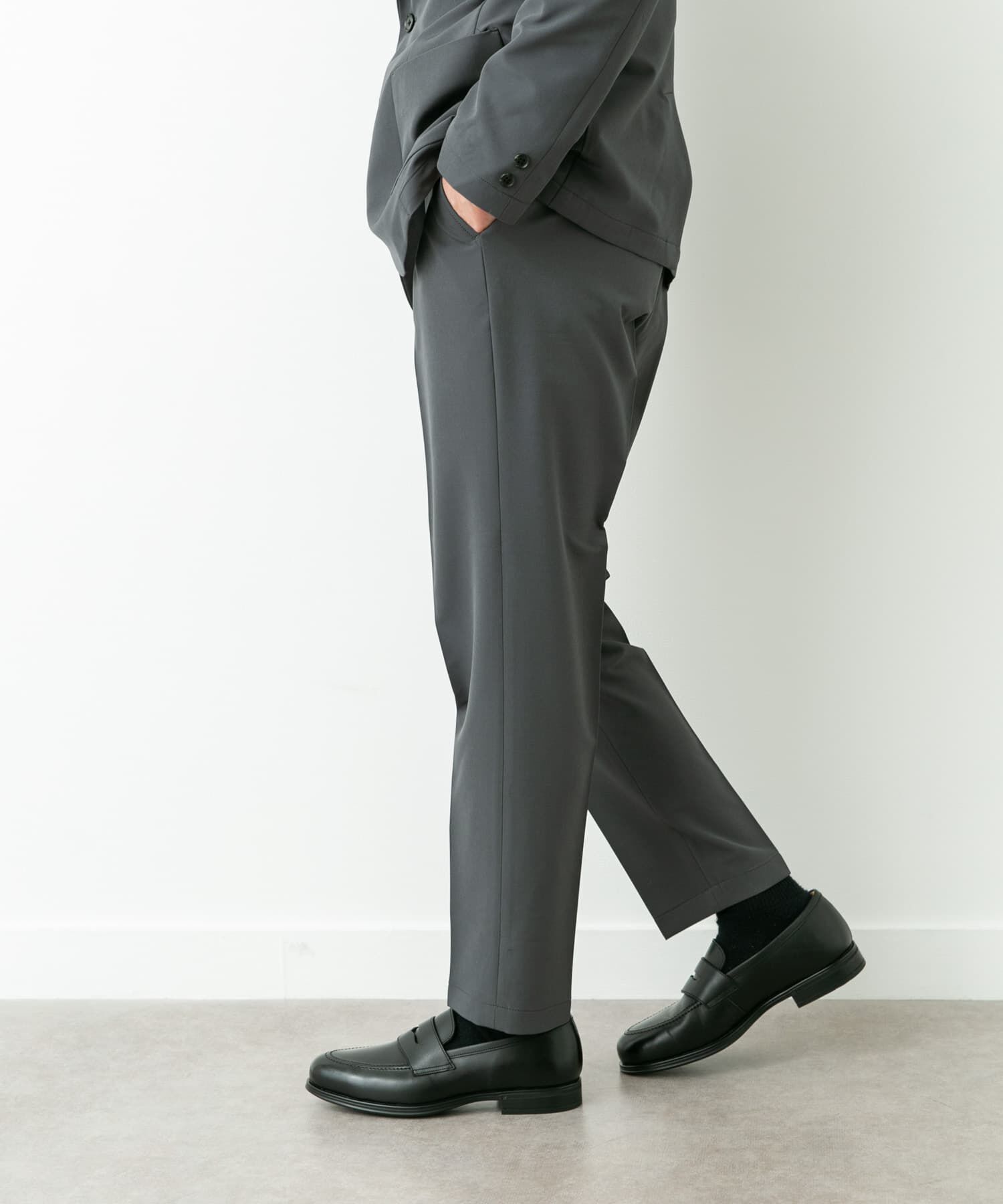 URBAN RESEARCH DOORS「LIFE STYLE TAILOR　4WAYストレッチコンフォータブルパンツ」|スラックス|
